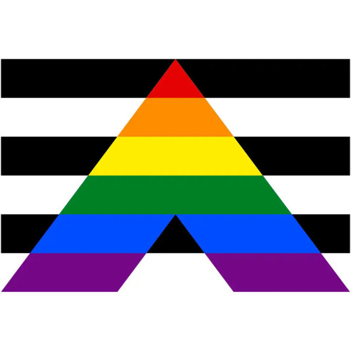 Steag Straight Allies Pride
