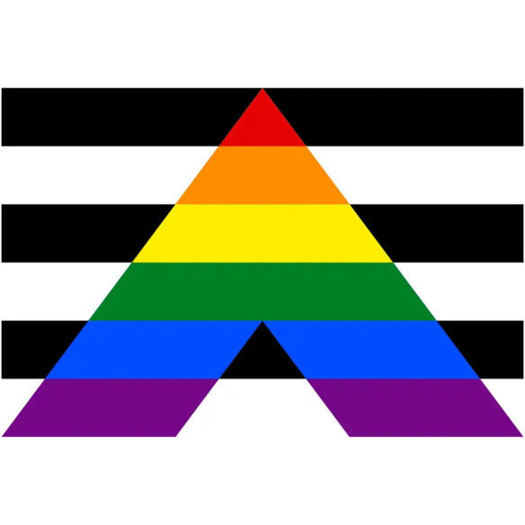 Steag Straight Allies Pride