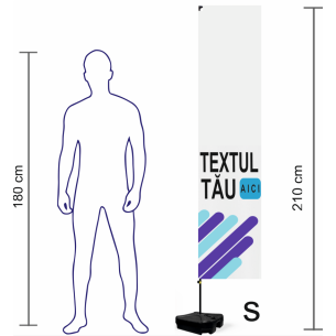 Steag dreptunghiular personalizat | Fabrica de steaguri | Steag.ro 2