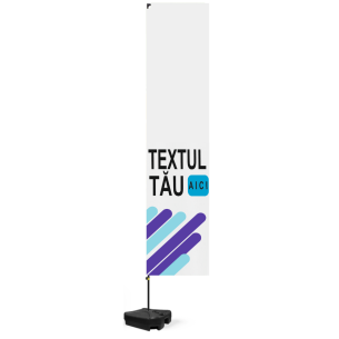 Steag dreptunghiular personalizat | Fabrica de steaguri | Steag.ro