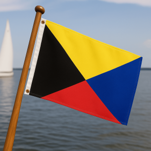 Steag naval de semnalizare – litera Z (Zulu)