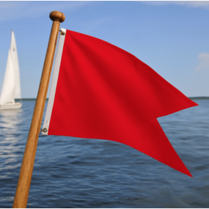 Steag naval de semnalizare – litera B (Bravo)