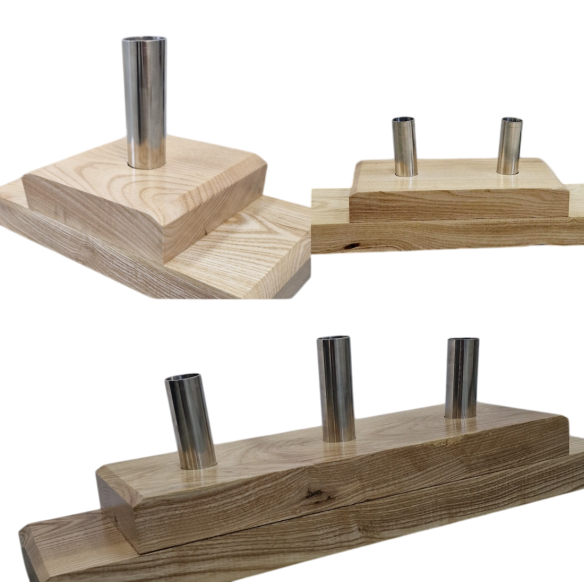 Suport steag din lemn masiv | Fabricat in Romania | Steag.ro