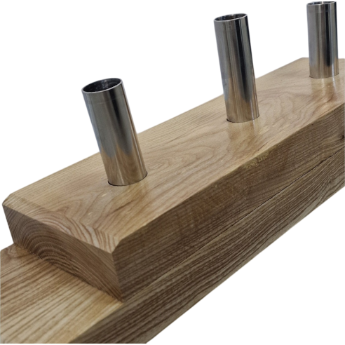 Suport steag din lemn masiv | Fabricat in Romania | Steag.ro