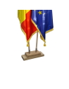 Suport steag din lemn masiv