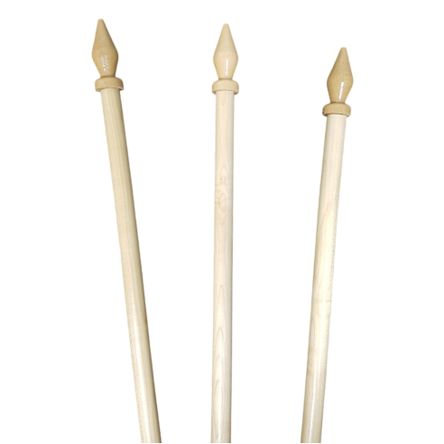 Set lance lemn și suport perete