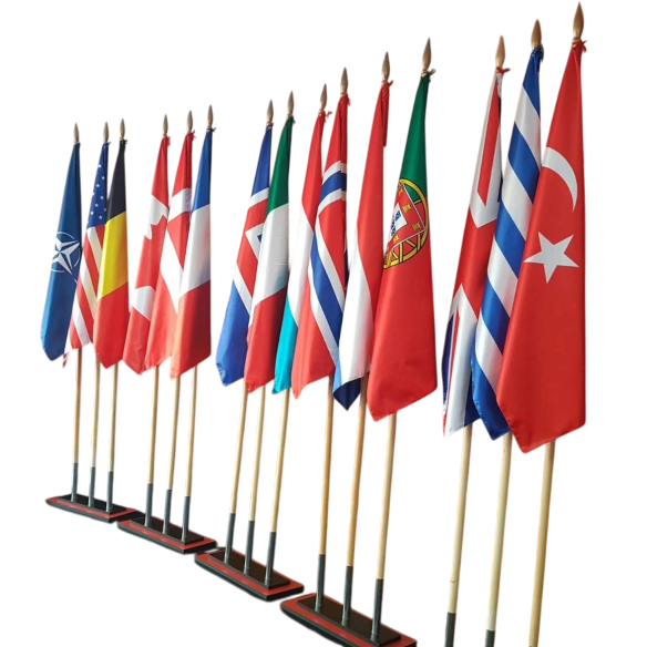 Steag satin Personalizat