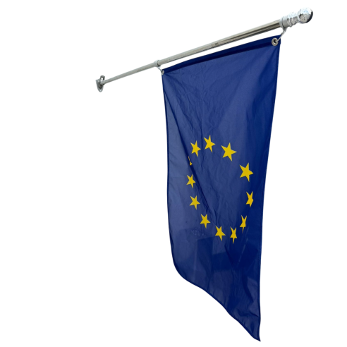 Kit complet steag UE cu accesorii montaj incluse