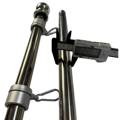 Set drapel România pentru exterior | Fabricat in Romania | Steag.ro