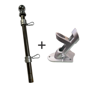 Lance metalică pentru drapel si suport perete | Fabricat in Romania...