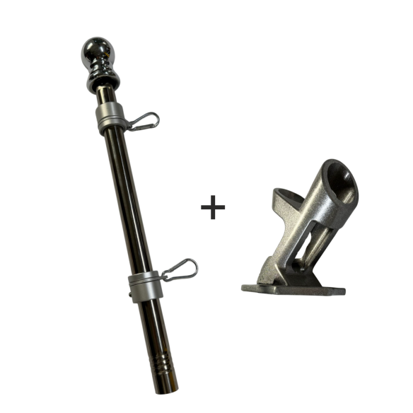 Lance metalică pentru drapel si suport perete | Fabrica de steaguri