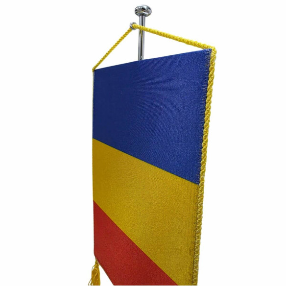 Suport steaguri si fanioane pentru birou, ideal pentru steaguri mici naționale și personalizate cu logo firma