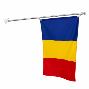 Set drapel România pentru exterior | Fabricat in Romania | Steag.ro 2