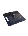 Baza metalica mica - 4 kg  pt fixare catarge plaja lacrima / vela