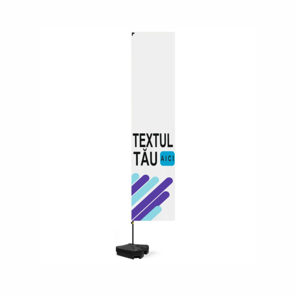 Steag dreptunghiular personalizat | Fabrica de steaguri | Steag.ro