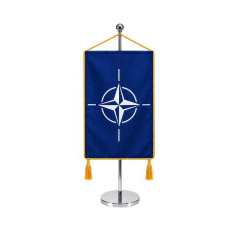Fanion NATO | Fabricat in Romania | Steag.ro