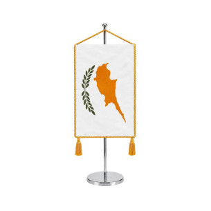 Fanion Cipru | Fabricat in Romania | Steag.ro