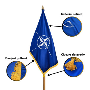 Steag satin Nato 2