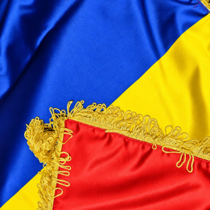 ROMANIA sau UE sau NATO, satinate de interior | Fabricat in Romania... 2