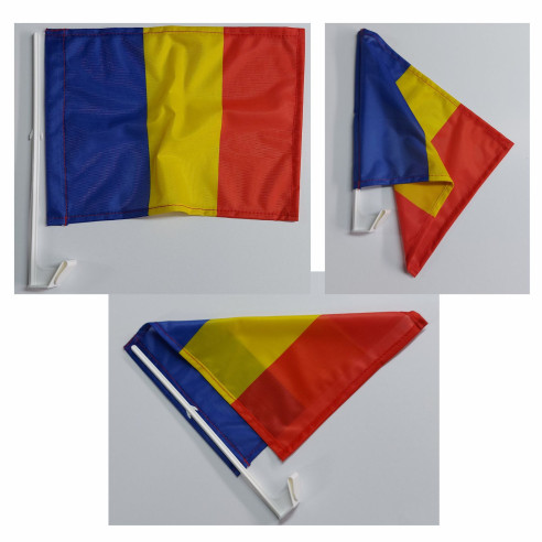 Stegulet Auto Romania cu suport inclus | Fabricat in Romania | Stea...
