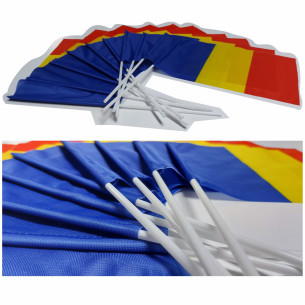 Stegulet Romania, 20x30 cm, cu betisor de plastic inclus 2