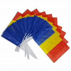 Stegulet Romania, 20x30 cm, cu betisor de plastic inclus