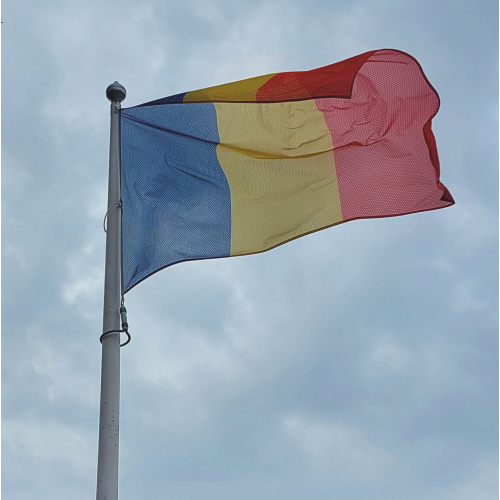 drapel ROMANIA 140x210 cm de exterior foarte rezistent