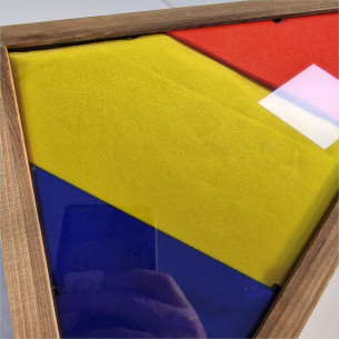 Caseta lemn cu drapel Romania | Fabricat in Romania | Steag.ro 2