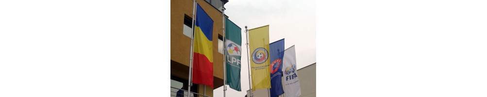 Catarge pentru steaguri | Suporturi profesionale pentru exterior și interior