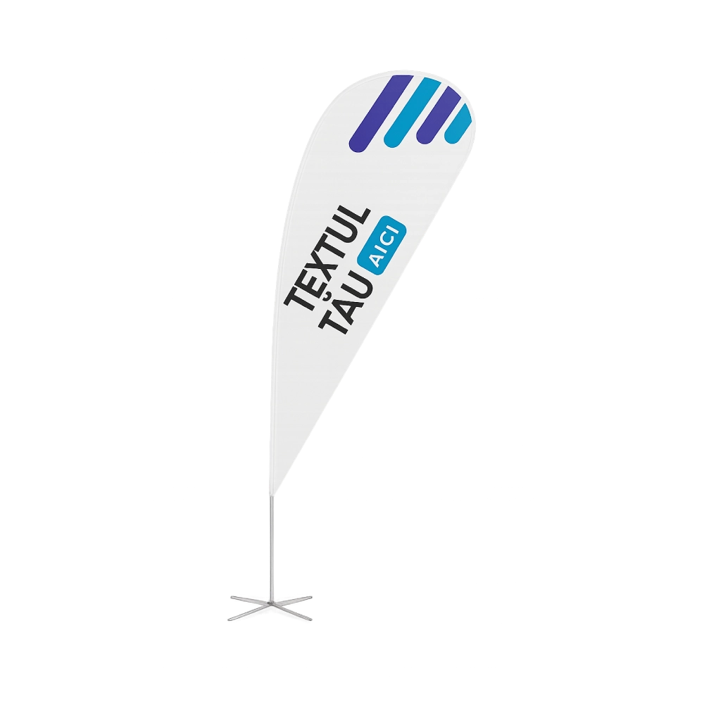 Banner textil de intrare